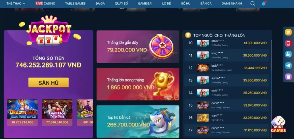 Chơi Slot Game b66 bet trên di động